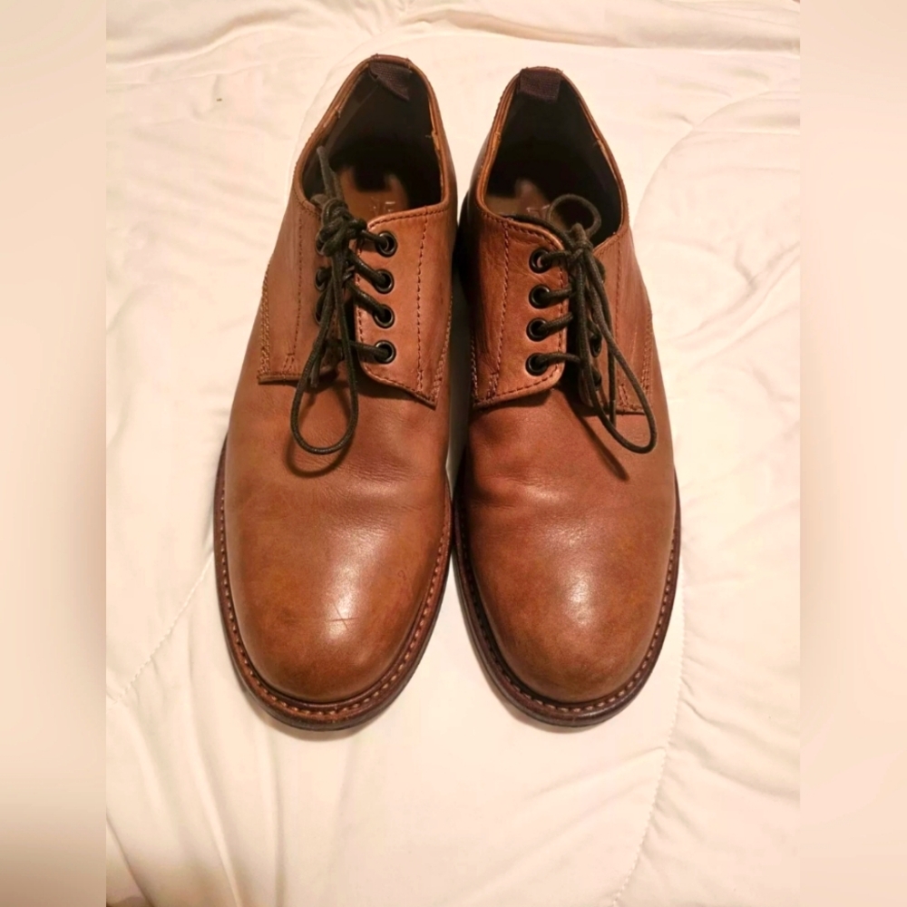 Men's  Frye Brown Leather Oxford Shoes size 9.